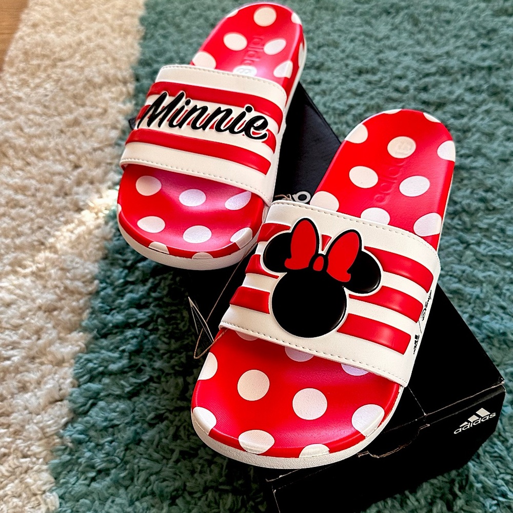 * NEW * adidas x Disney Minnie Mouse Adiletta 
Comfort Sandals, Adidas Original